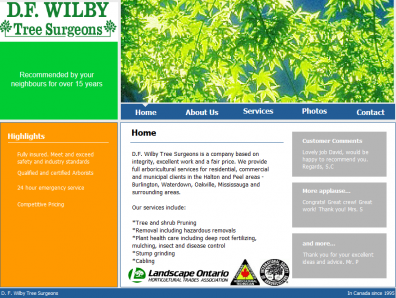 D.F. Wilby Tree Surgeons